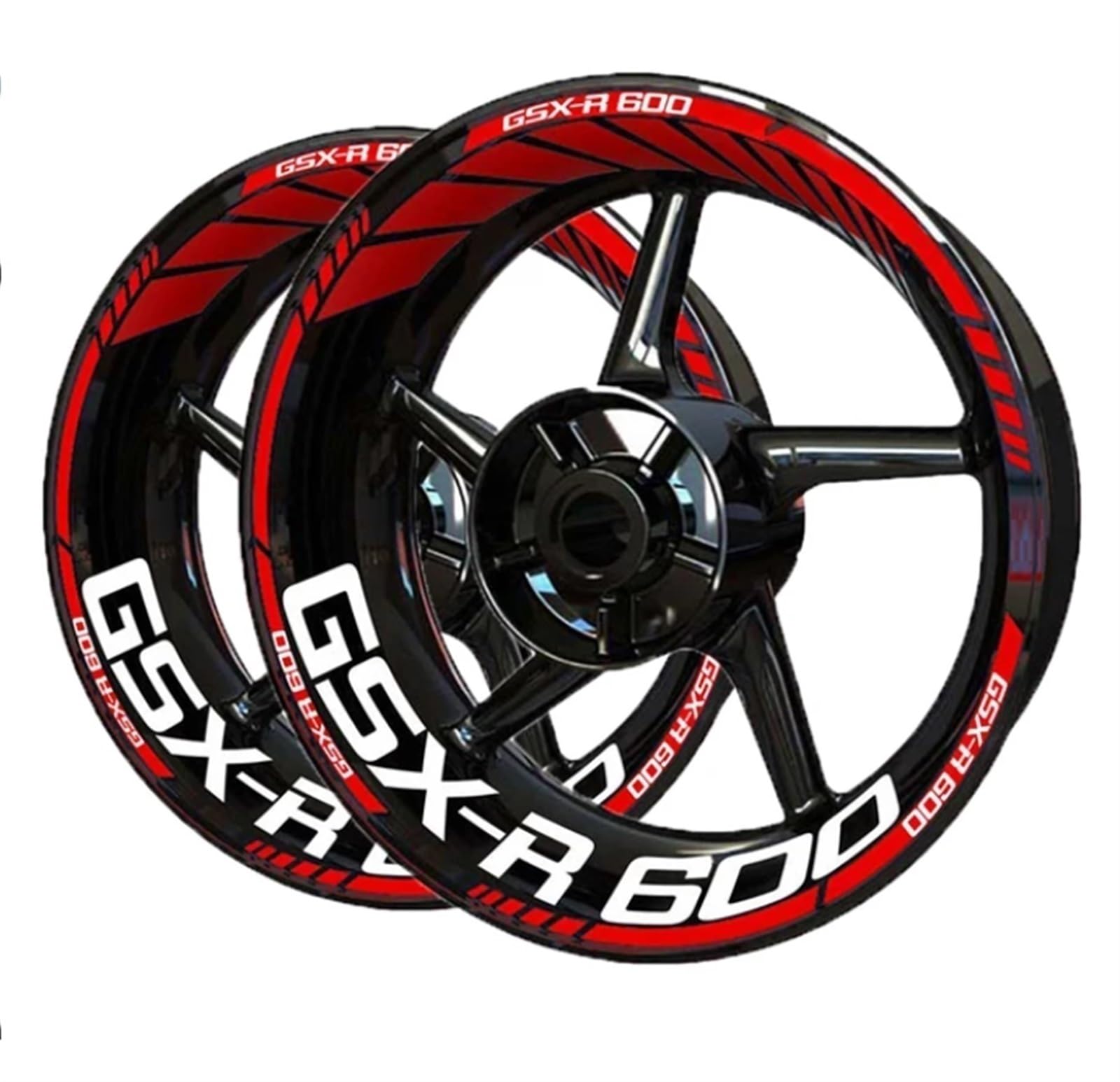 Motorcycle Wheel Stickers Film for Suzuki GSXR600 GSXR 600 Wheel Rim Sticker