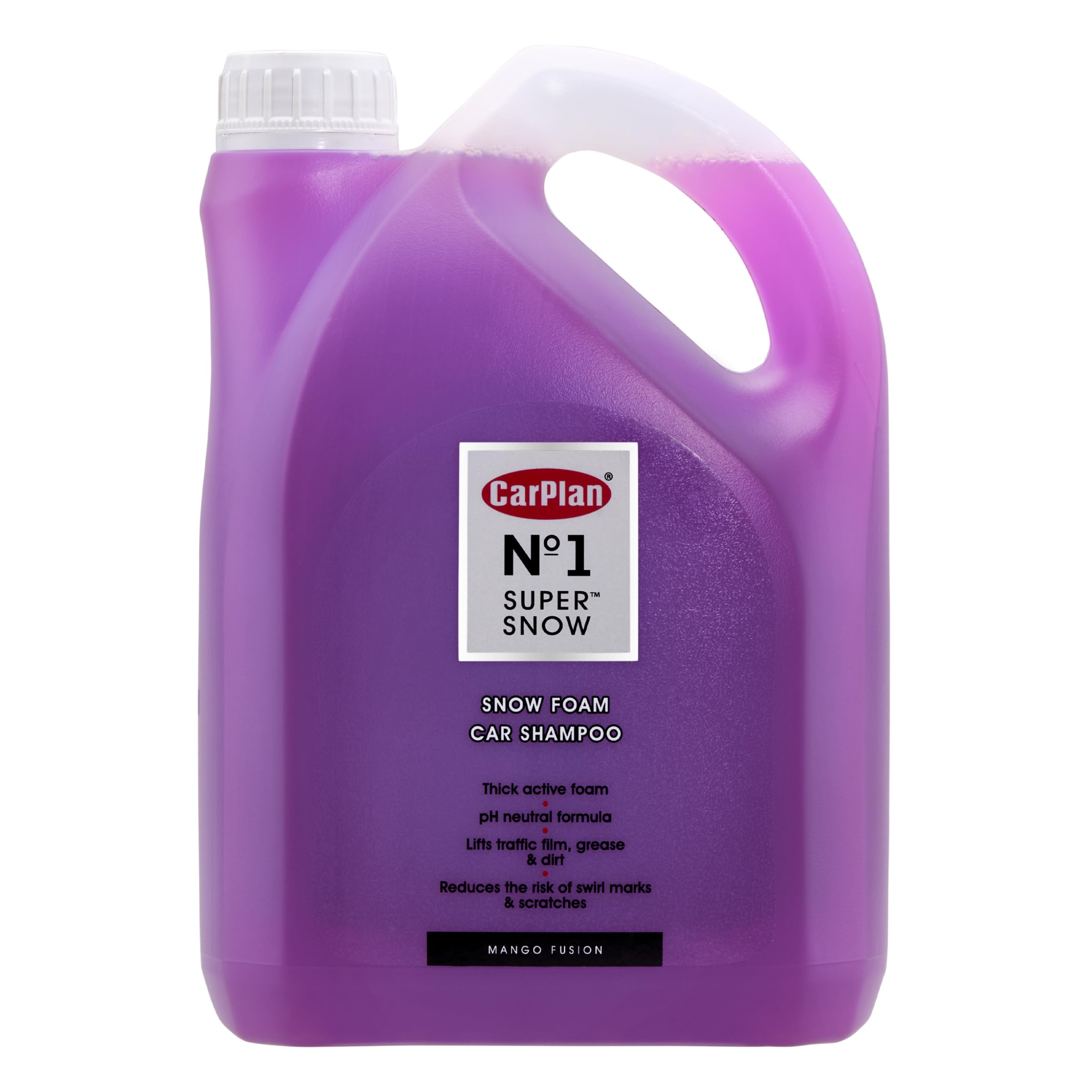 CarPlan No.1 Super Snow Car Shampoo, 69 Fl Oz