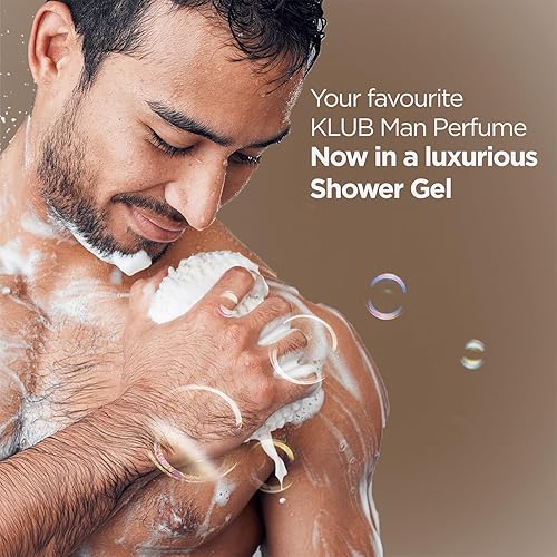 Miniatura 4 de Bella Vita Luxury KLUB MAN Gel de ducha para hombre Gel de ducha para hombre Lavado corporal para hombre 16.9 fl oz Limpieza profunda,