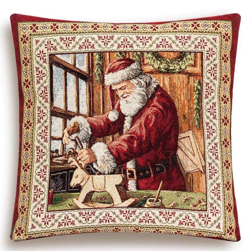 Home of Christmas Kissenhülle Weihnachten 45x45 cm Kissenbezug...