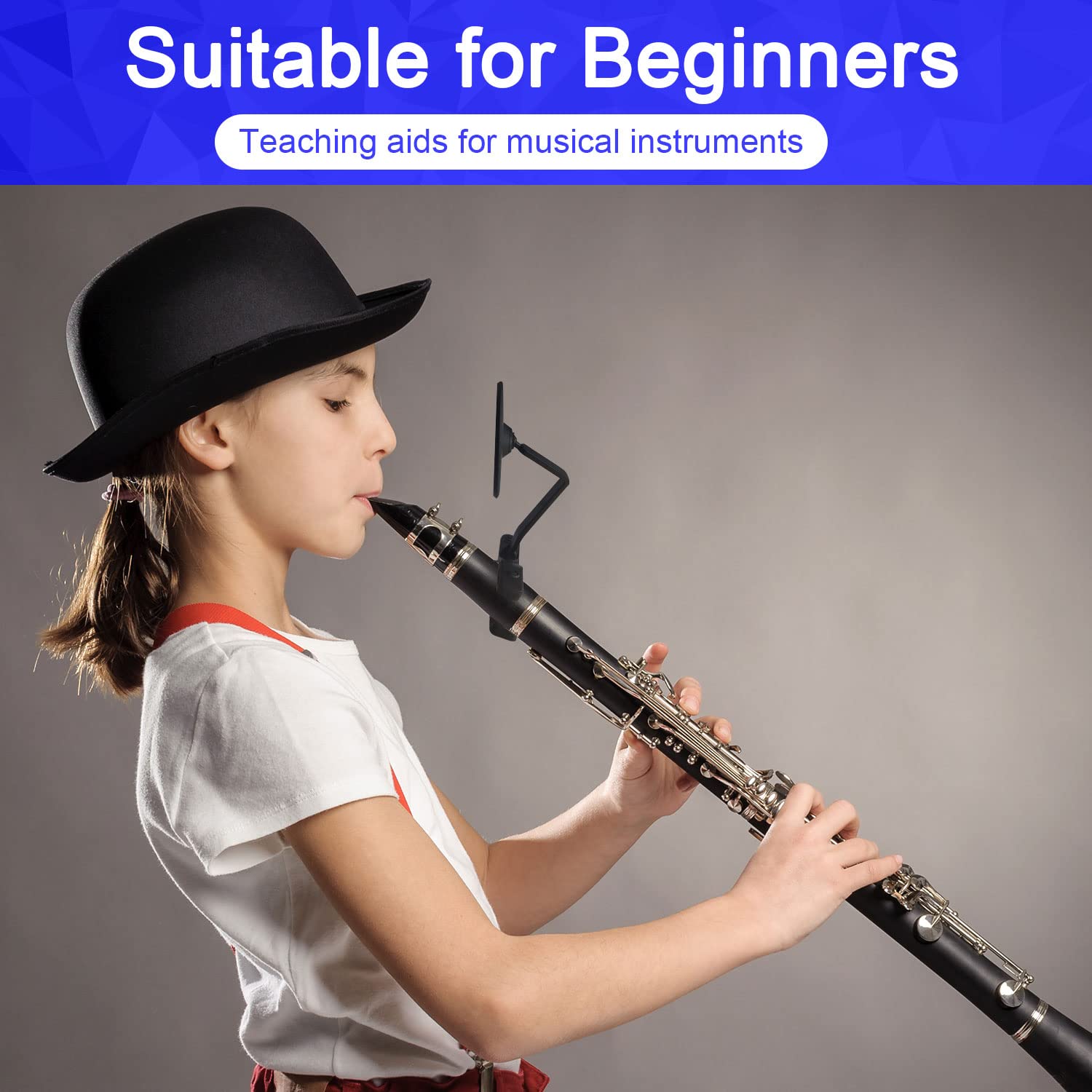 MirTra Long pour tous les instruments à vent | Adapté pour flûte, saxophone, clarinette, piccolo, hautbois, basson, flûte à bec, etc