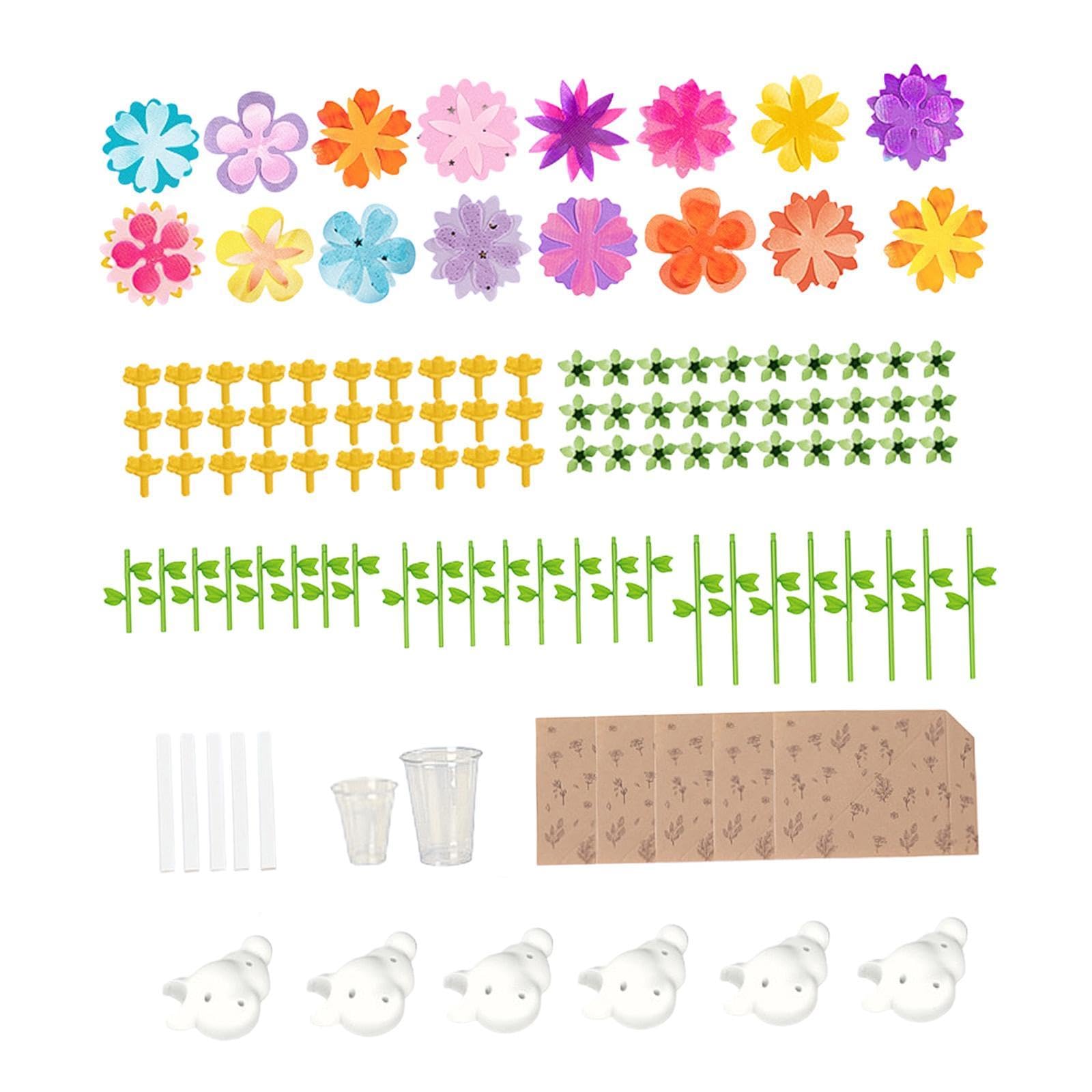 Club Bollywood®Fabric Flower Bouquet Craft Kit Children Holiday Easter Kids Crafts and Toys Style C|Crafts|Kids Crafts|Craft Kits-picture-22