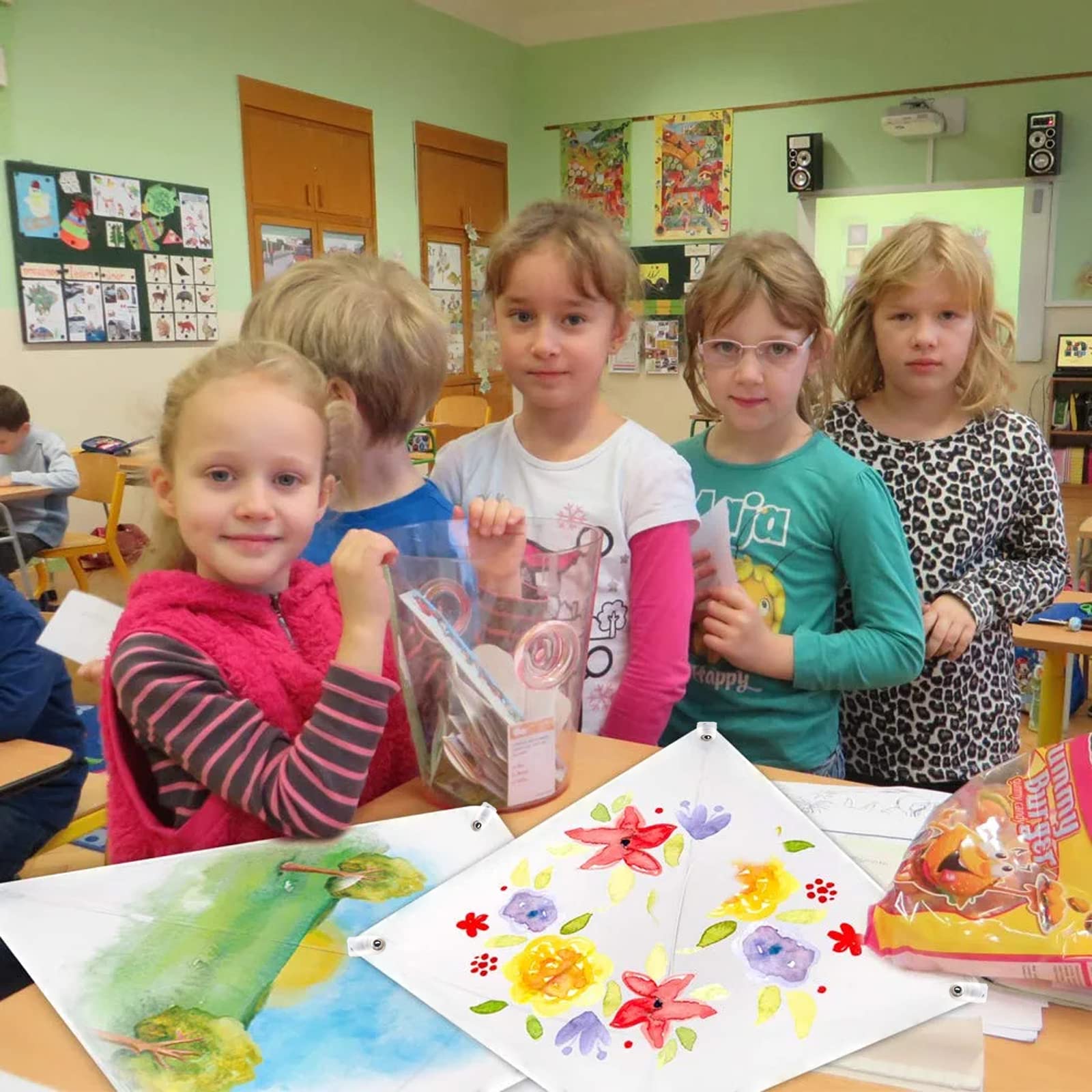 Amazon.co.jp: DIY凧 カイト 凧 凧揚げ 6枚セット 無地の手作り凧 絵画