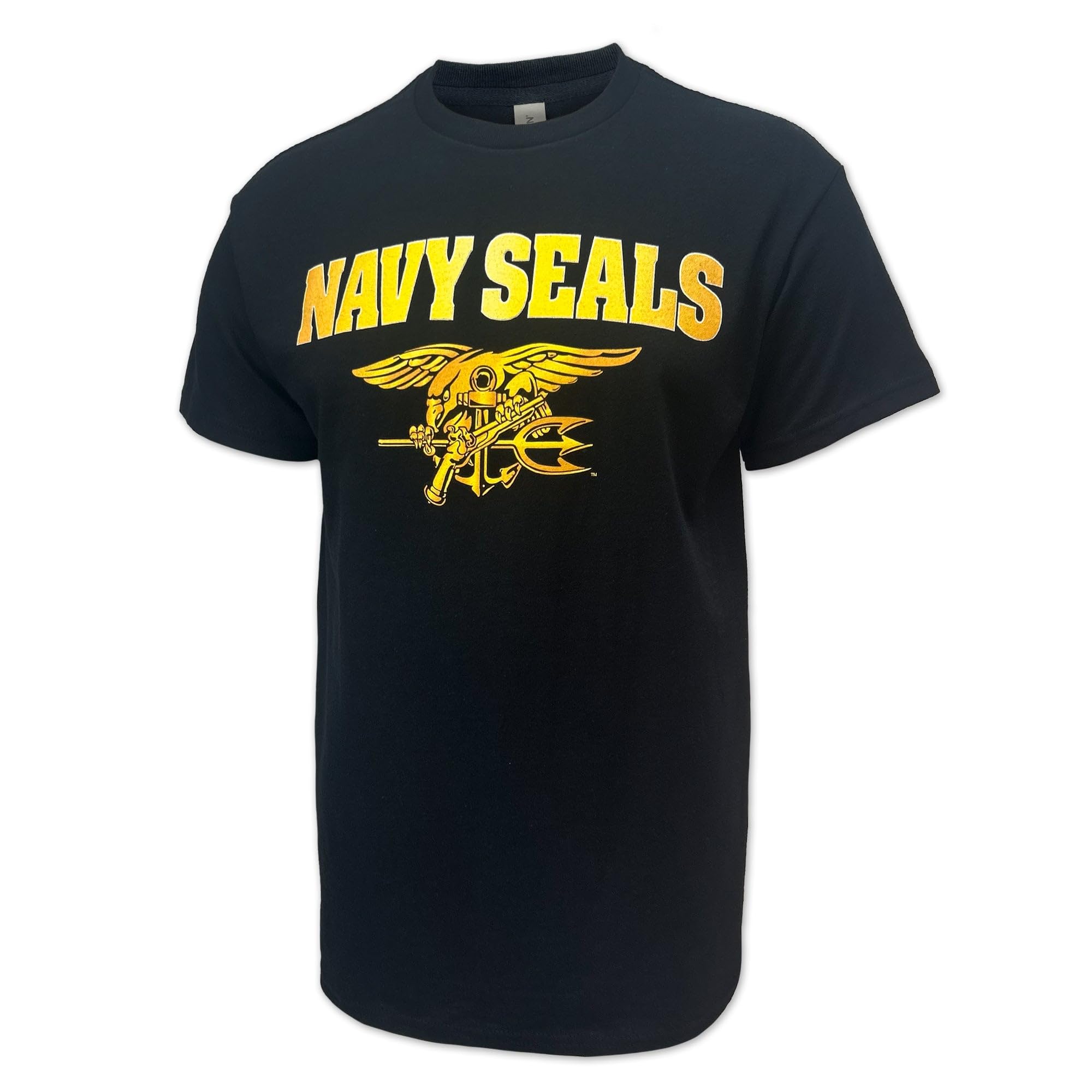 ARMED FORCES GEARUS Navy Seals Gold T-Shirt (Black)