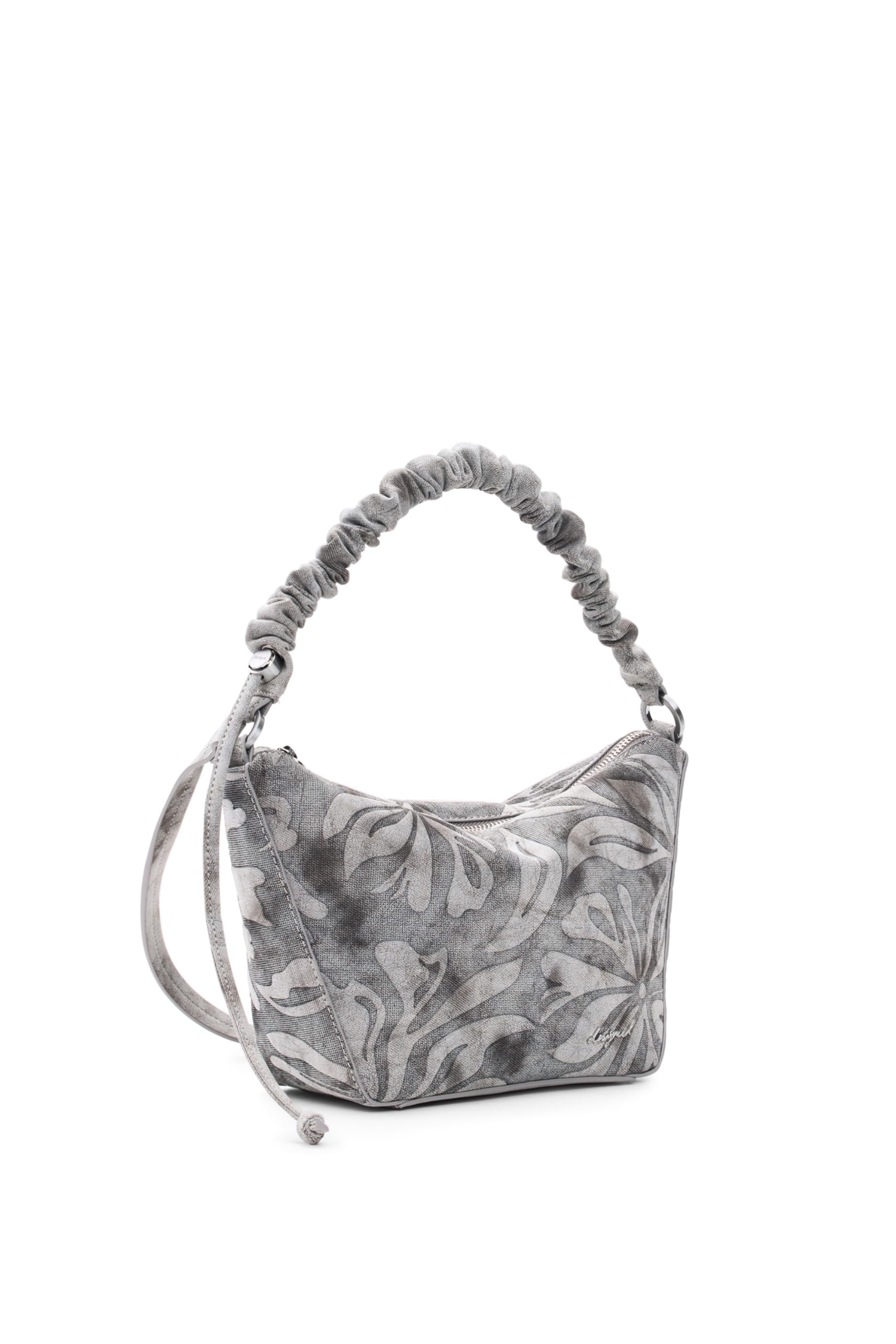 Desigual Umhängetasche Schultertasche Munich Across Body Bag Middle Gray grau