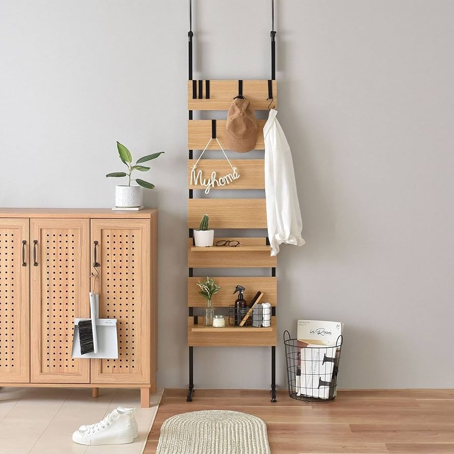 45cm幅　★超特価★佐藤産業　4FUL WALF（ウォルフ）ウォールシェルフ2 Amazon｜佐藤産業 WALF ウォルフ ウォールシェルフ 45cm幅 ナチュラル