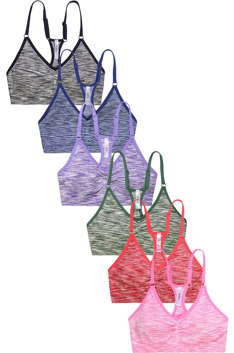 Women's 6pk Sports Bras
