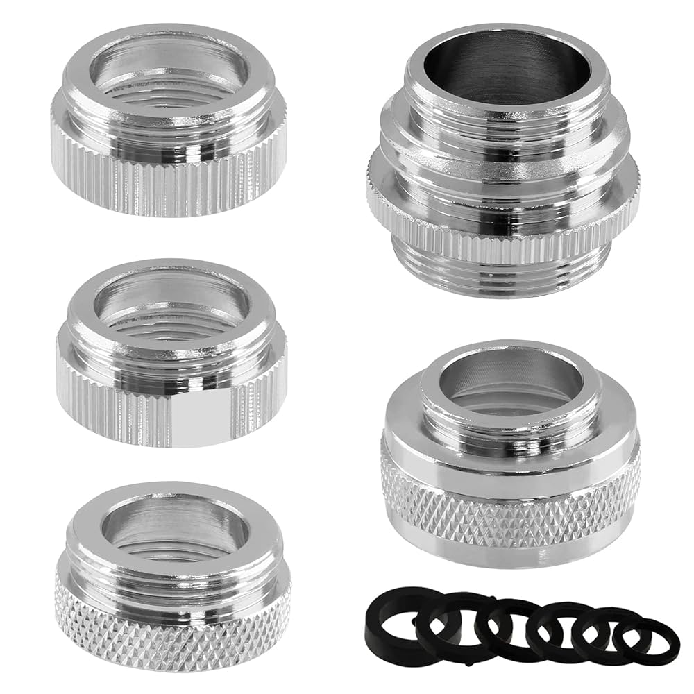 Amazon | Uenhoy 蛇口アダプターキット 真鍮エアレーター