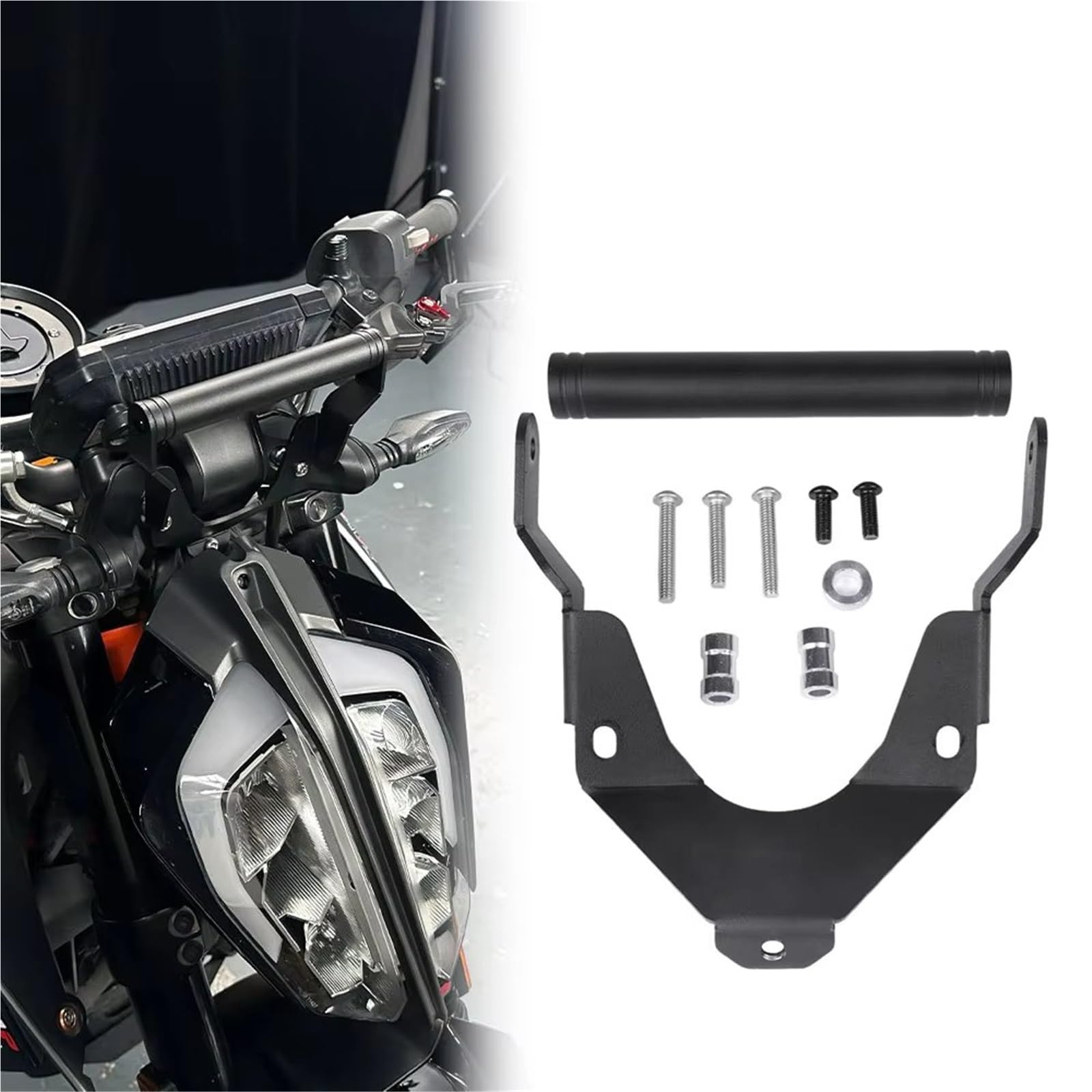 Portamoviles Moto Soporte de extensión para navegación GPS de teléfono móvil para 125 250 390 2017-2023 390 250 125 y Soporte Movil Bicicleta