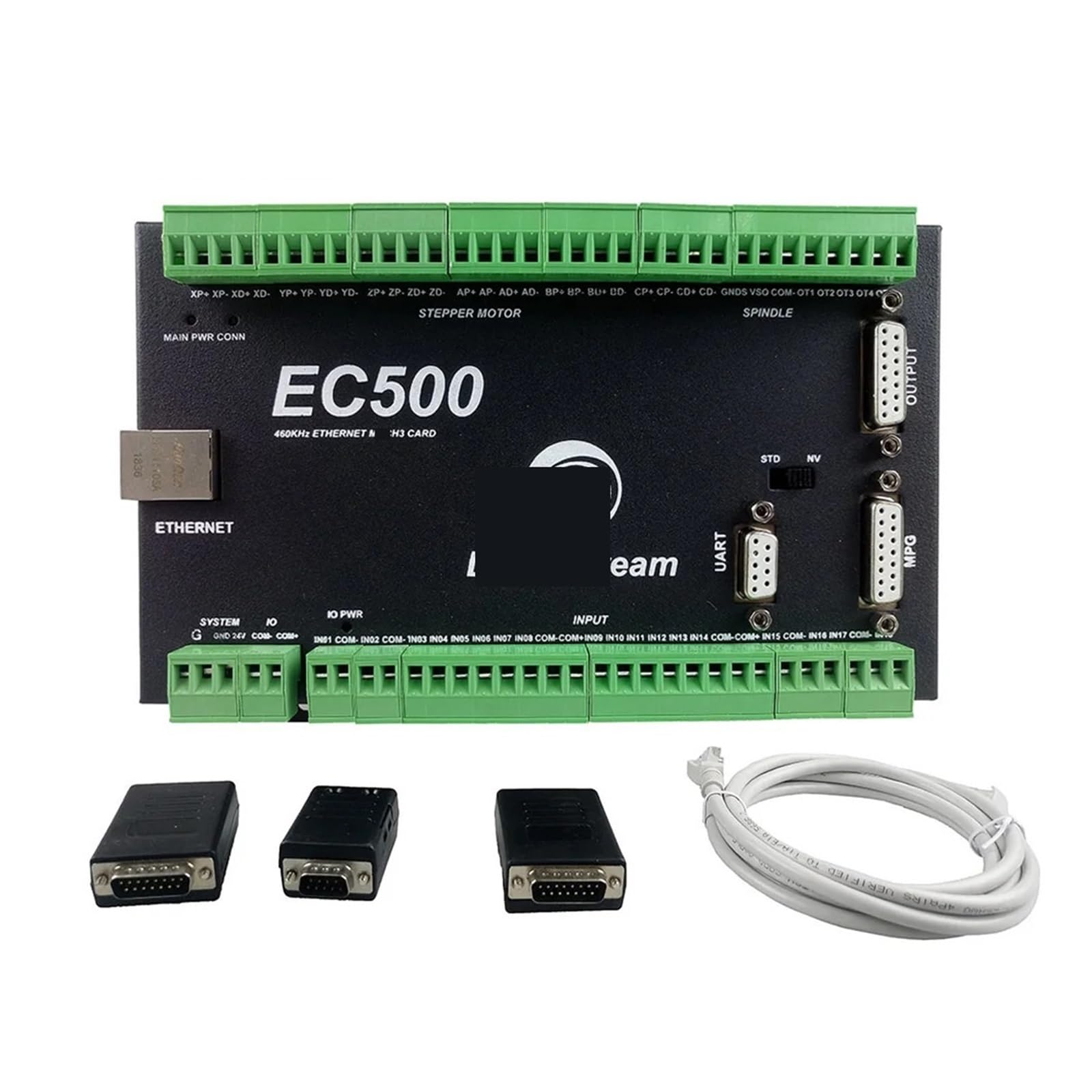 CNC-Ethernet-Bewegungssteuerung EC500 460 kHz 3/4/5/6-Achsen-Bewegungssteuerungskarte for Fräsmaschine(6Axis)