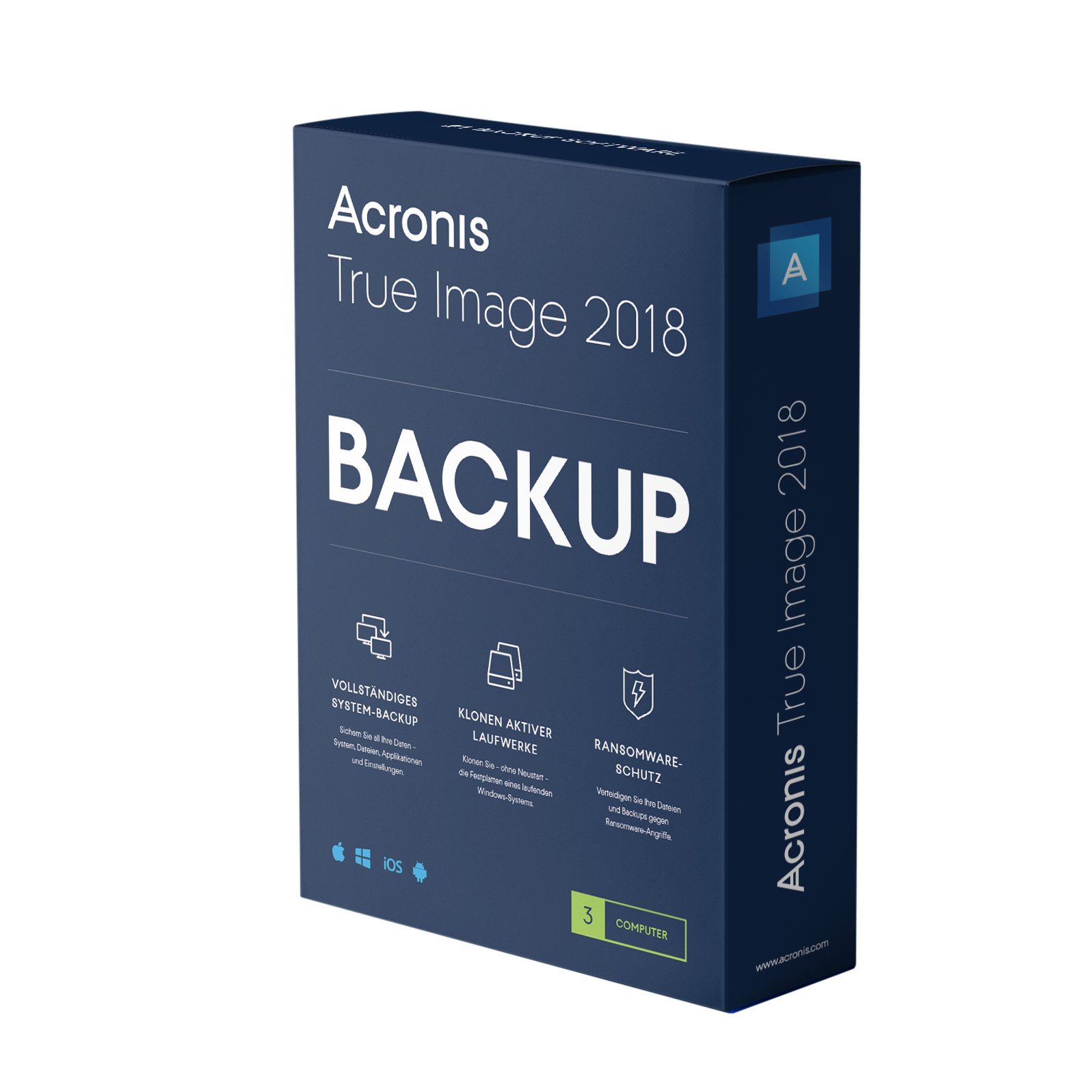 Acronis True Image 2018 - 3 Computer