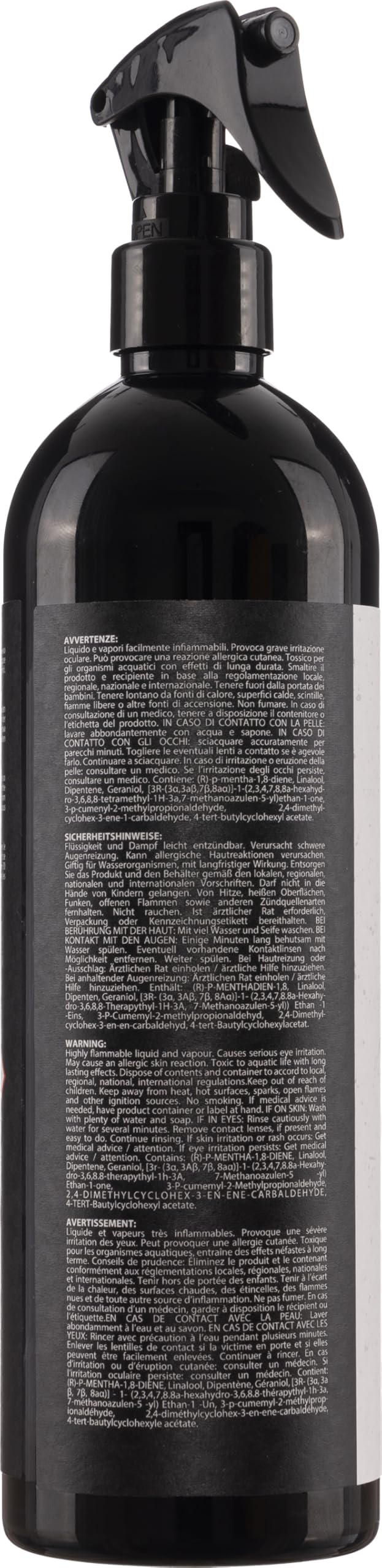 MySenso - N°27 Orange - Ambient Spray - świeży zapach do domu - owocowy, cytrusowy, świeży. Praktyczna butelka z regulowaną nakładką natryskową - Made in Italy