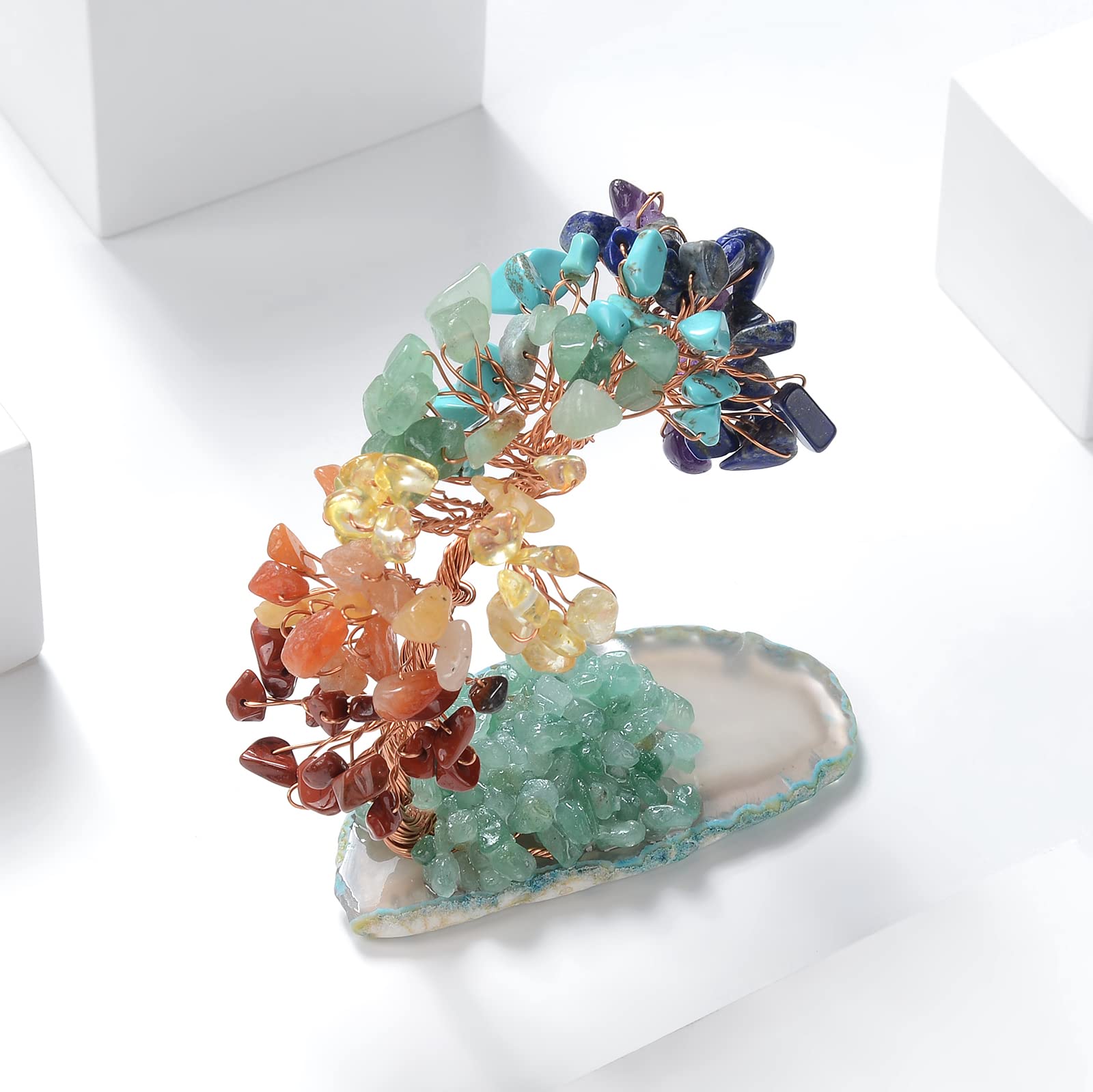 Amazon.co.jp: 金のなる木 天然クリスタルツリーアメジストカラー