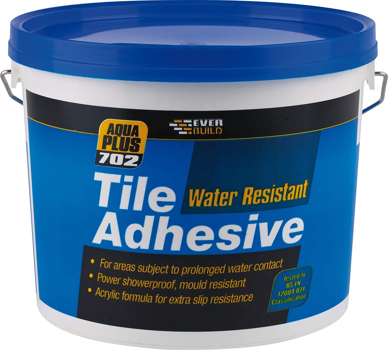 Everbuild Sika 487071 702 Water Resistant Tile Adhesive 7.5Kg/5 Litre