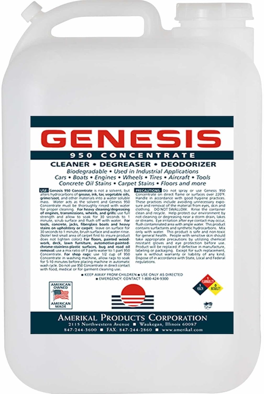 Genesis 950 5 Gallon Professional Strength Concentrate