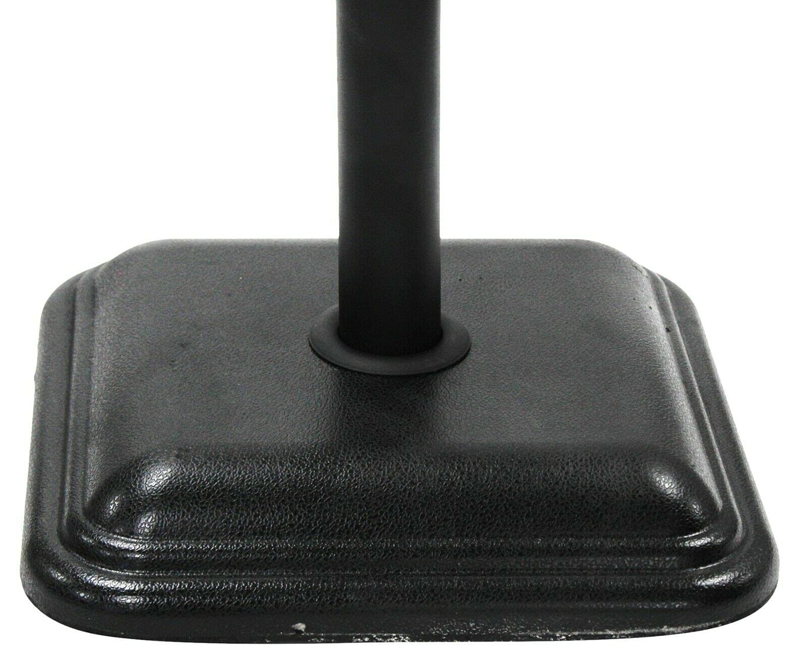 Gerimport Base Soporte de Sombrilla Pie de Parasol 12 KG Negro para MÁSTIL DIAMENTRO 3 CM - 4.5CM