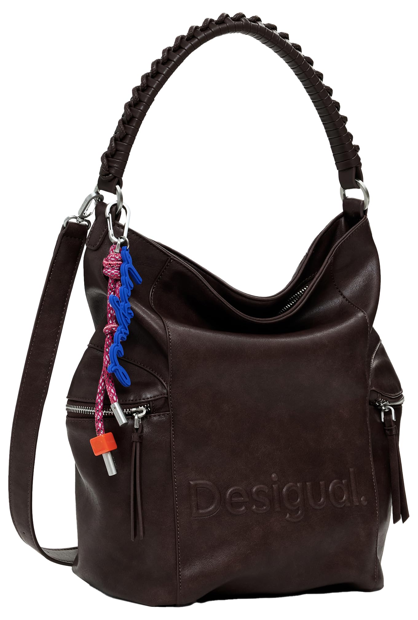 Desigual BACK_HALF LOGO ARICA, U, 6009 CHOCOLATE