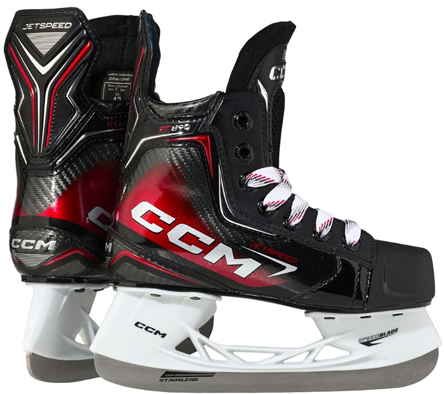 CCM Jetspeed FT890 - Patines de hockey sobre hielo Bambini Y9 - Euro 27
