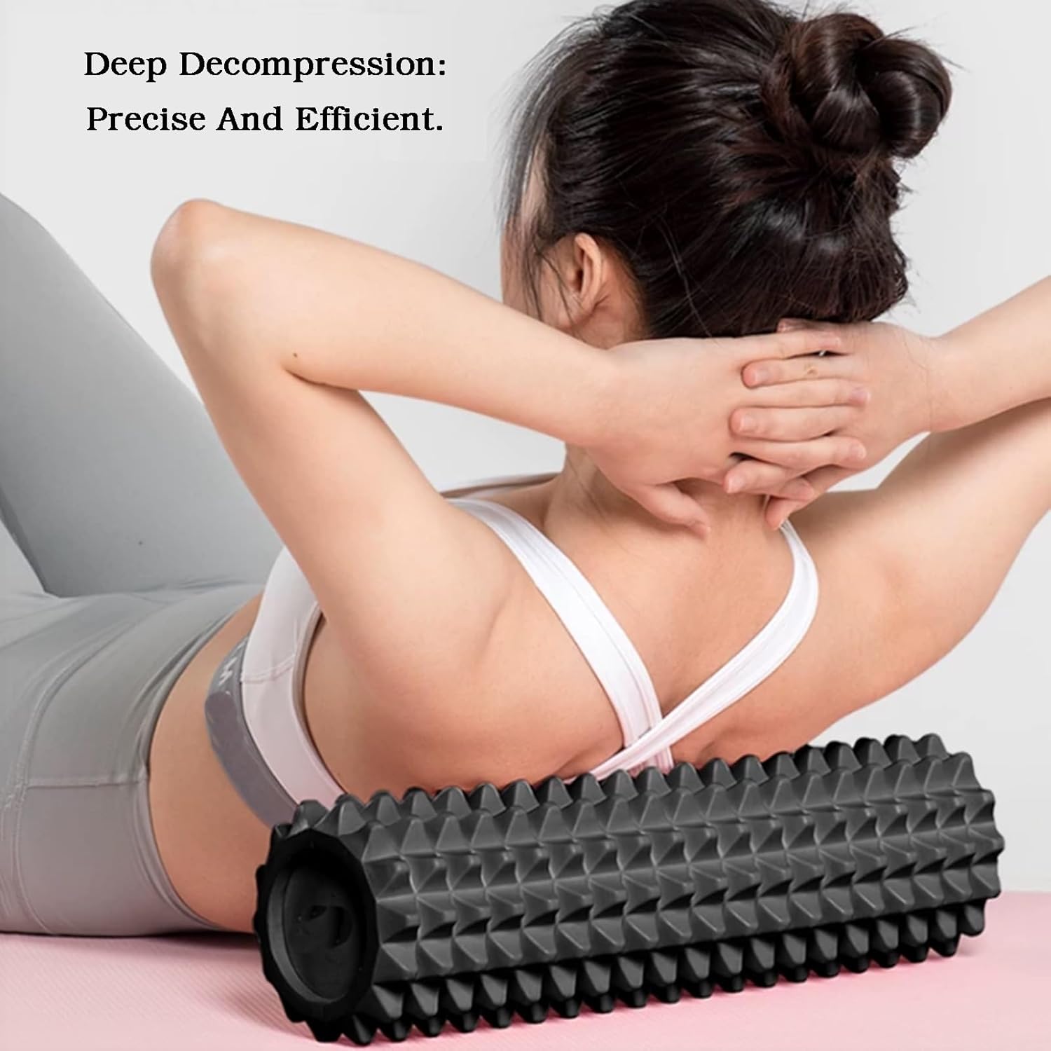 Foam Roller,Foam Roller High Density Deep Tissue Massager for Muscle Massage Myofascial Trigger Point Release Improves(Color4)