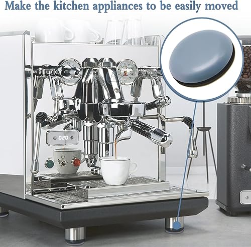 Miniatura 2 de ELEMGULY - Deslizadores para electrodomésticos de cocina, paquete de 16 unidades de bricolaje con adhesivo mágico, bandeja deslizante para la