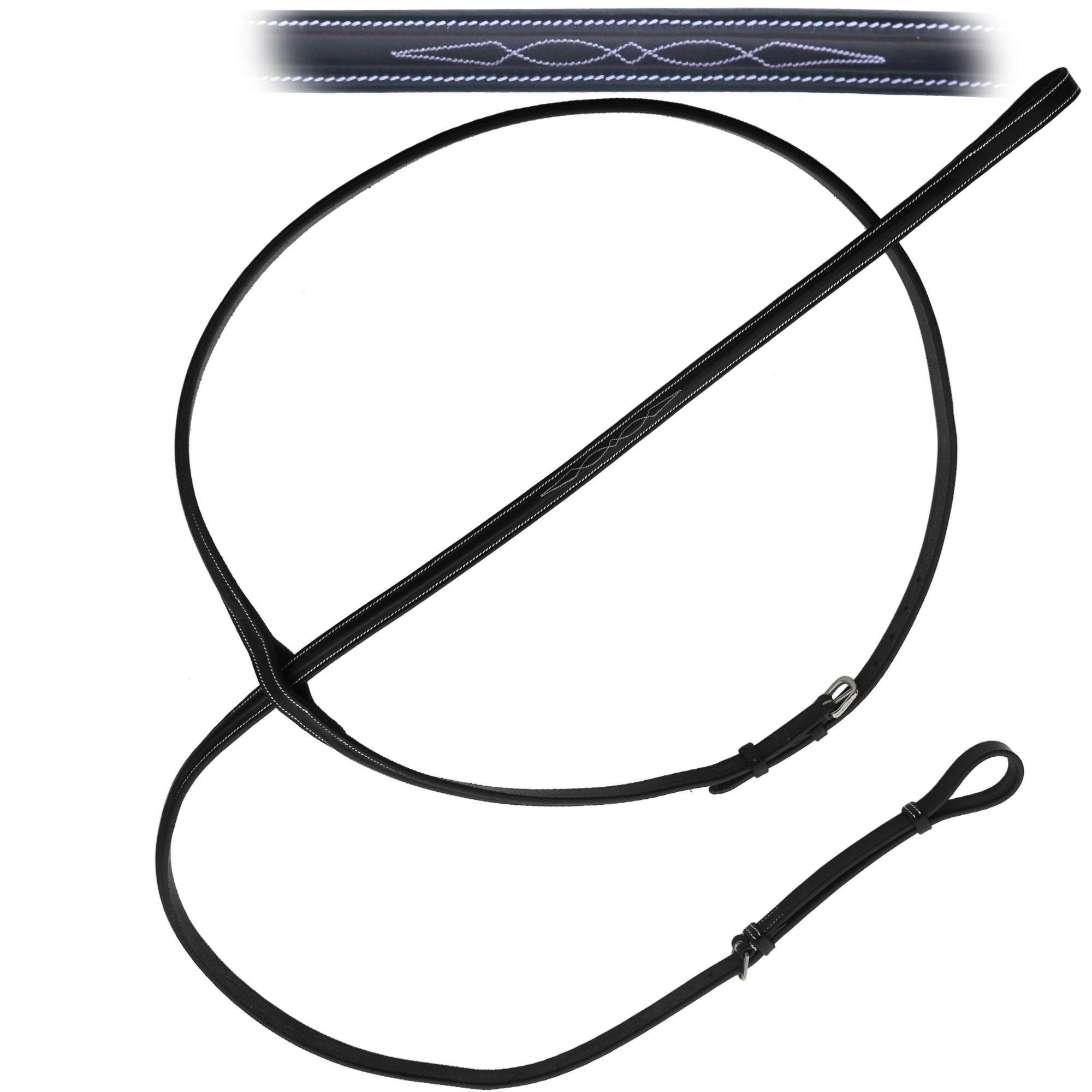 Exion Standing/Hunter Martingale (Black, Cob)