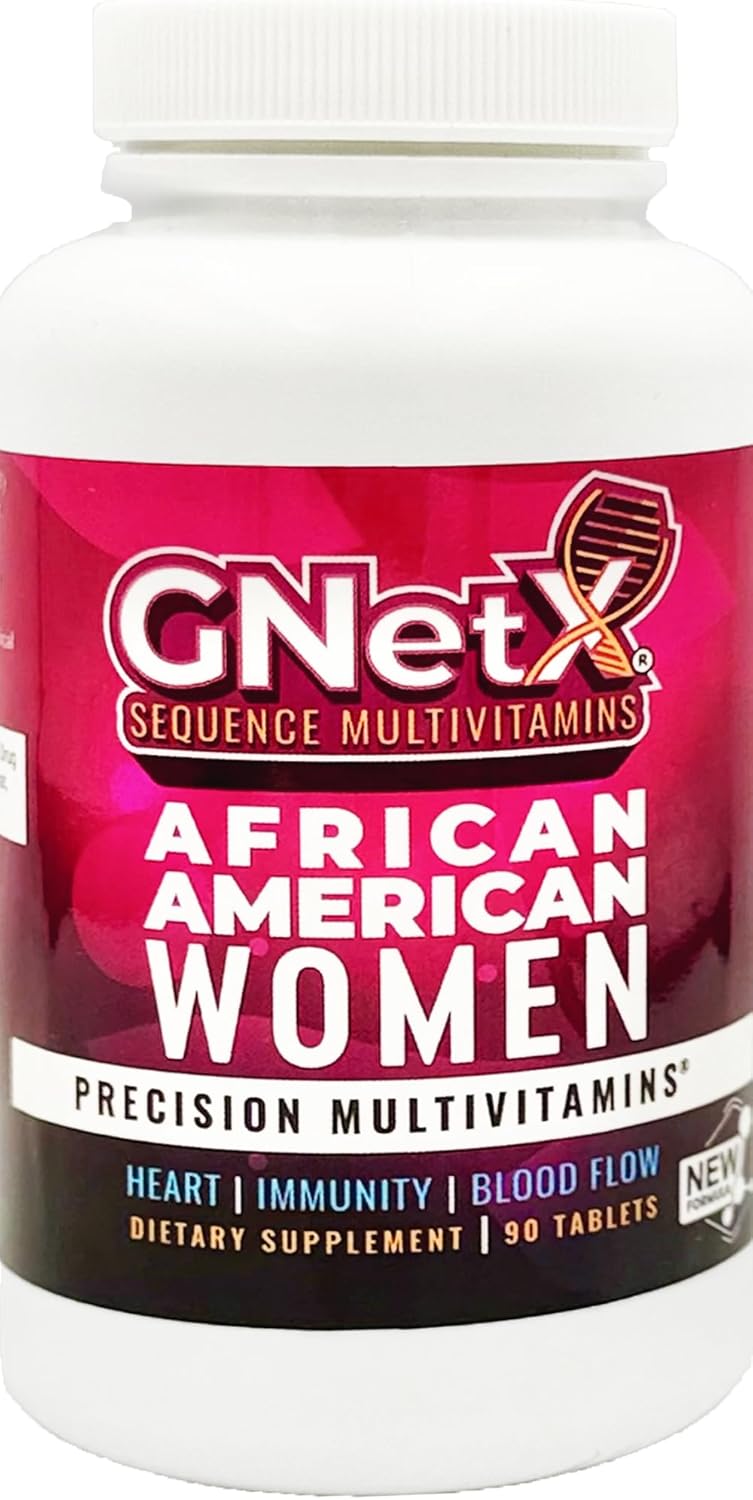 Sequence Multivitamins for African American Women - Powerful Formula with Vitamin C, Zinc, and Vitamin D for Immune Support and Heart Health