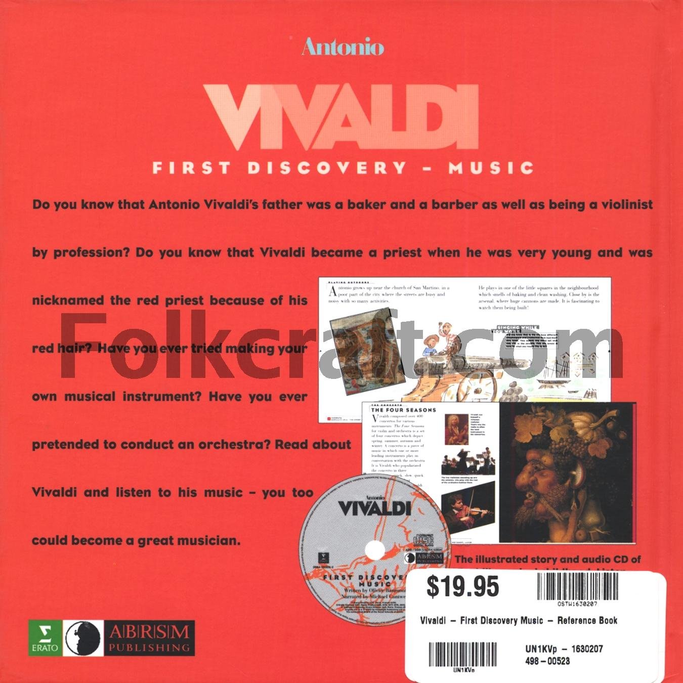 Antonio Vivaldi [With CD (Audio)] (First Discovery: Music)