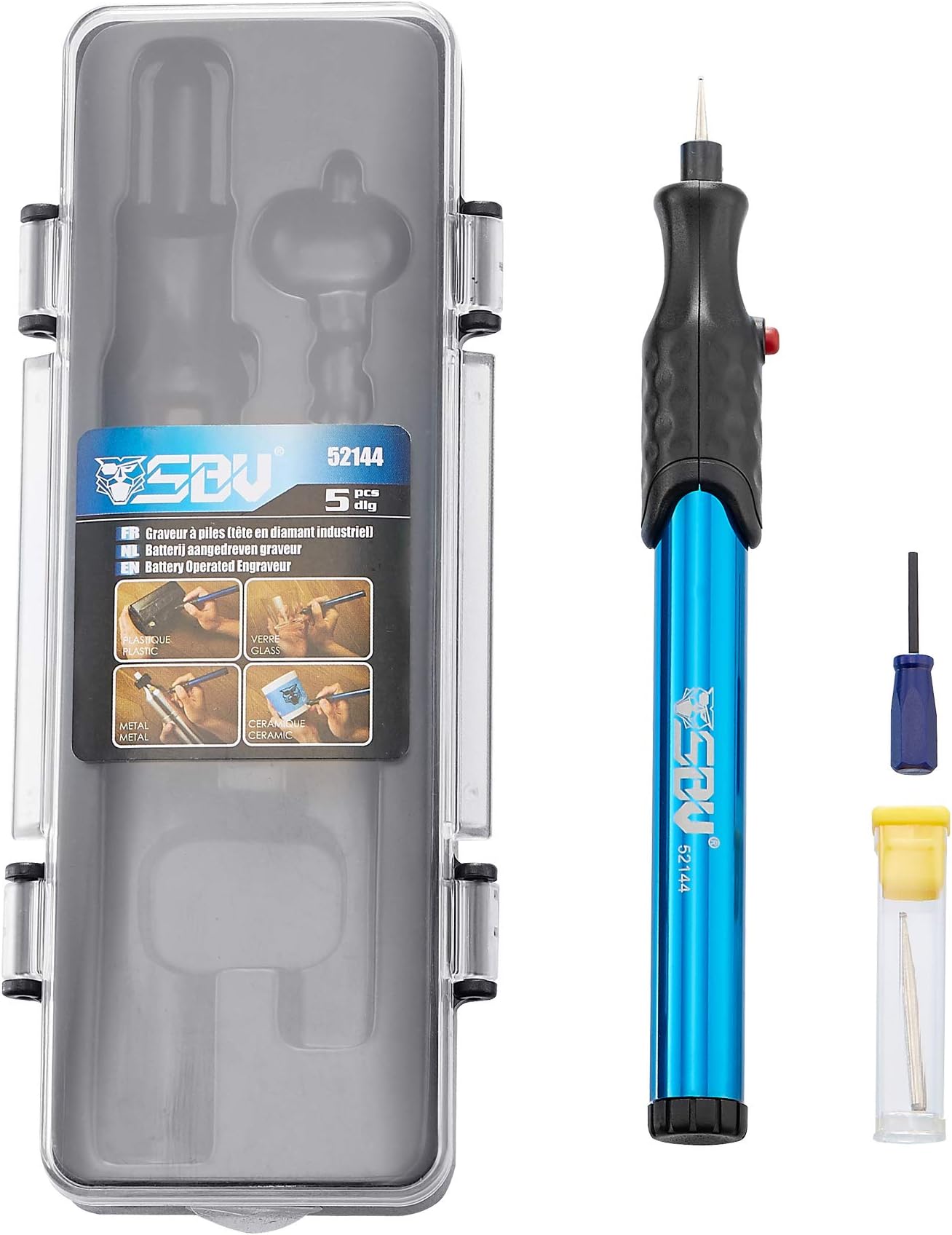 SBV BV. 52144.1 Industrial Engraver Battery Operated Head Diamand