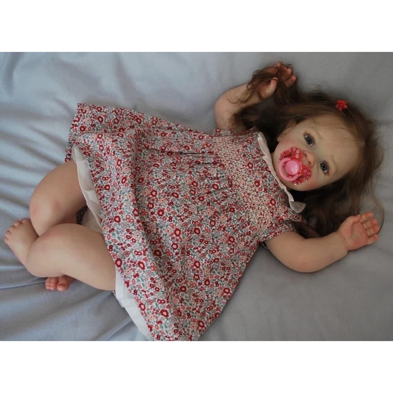 Amazon.co.jp: CLXFDJ 60CMリボーン赤ちゃん女の子人形リアル