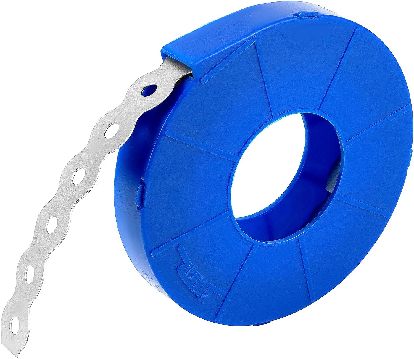 QWORK Metal Hanger Straps, 30' L x 1" W x 0.7mm Thick