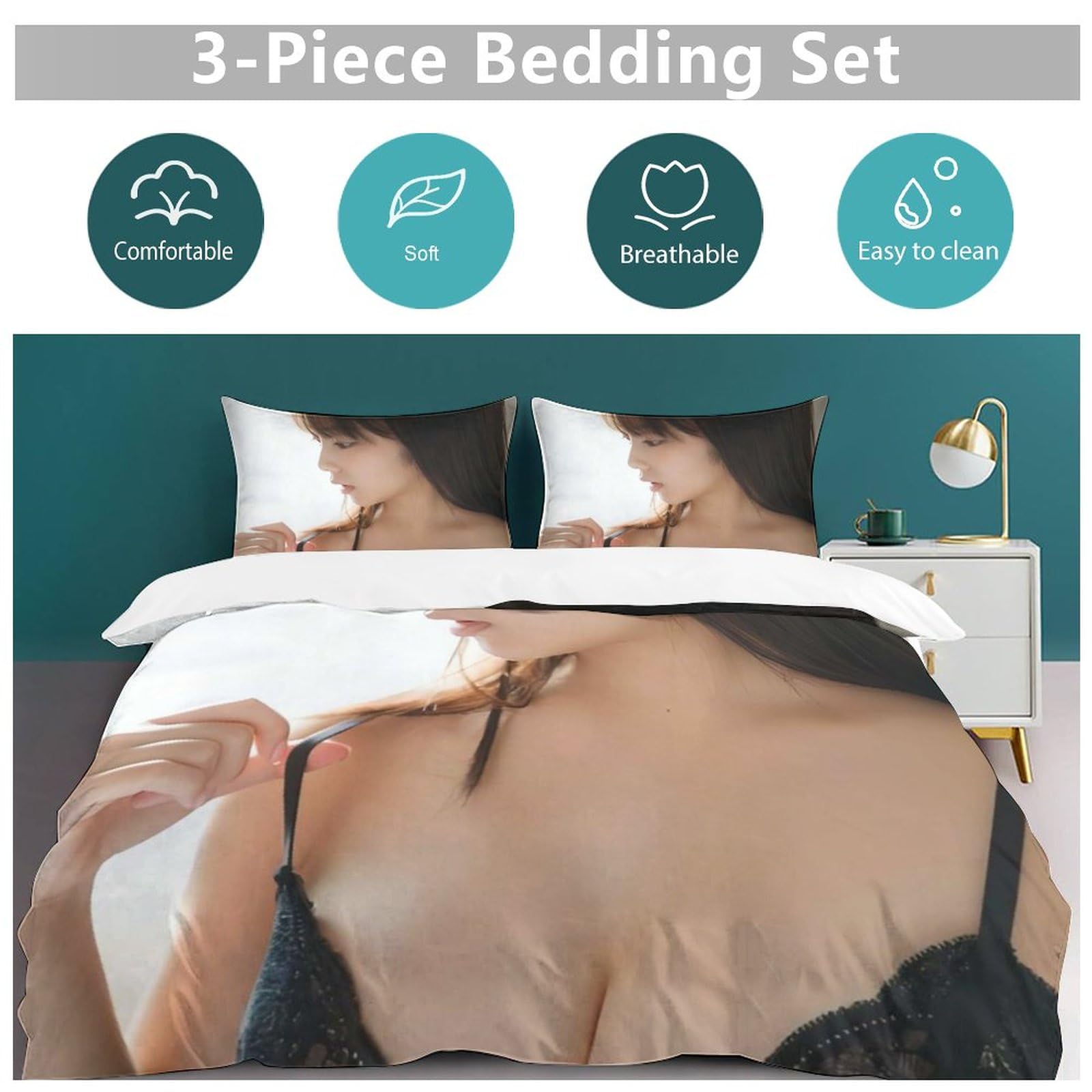 新品　アナスイ　ベッドリネン　３点セット　ブラック　ドットローズ　西川産業 新品アナスイベッドリネン3点セットブラックドットローズ西川産業