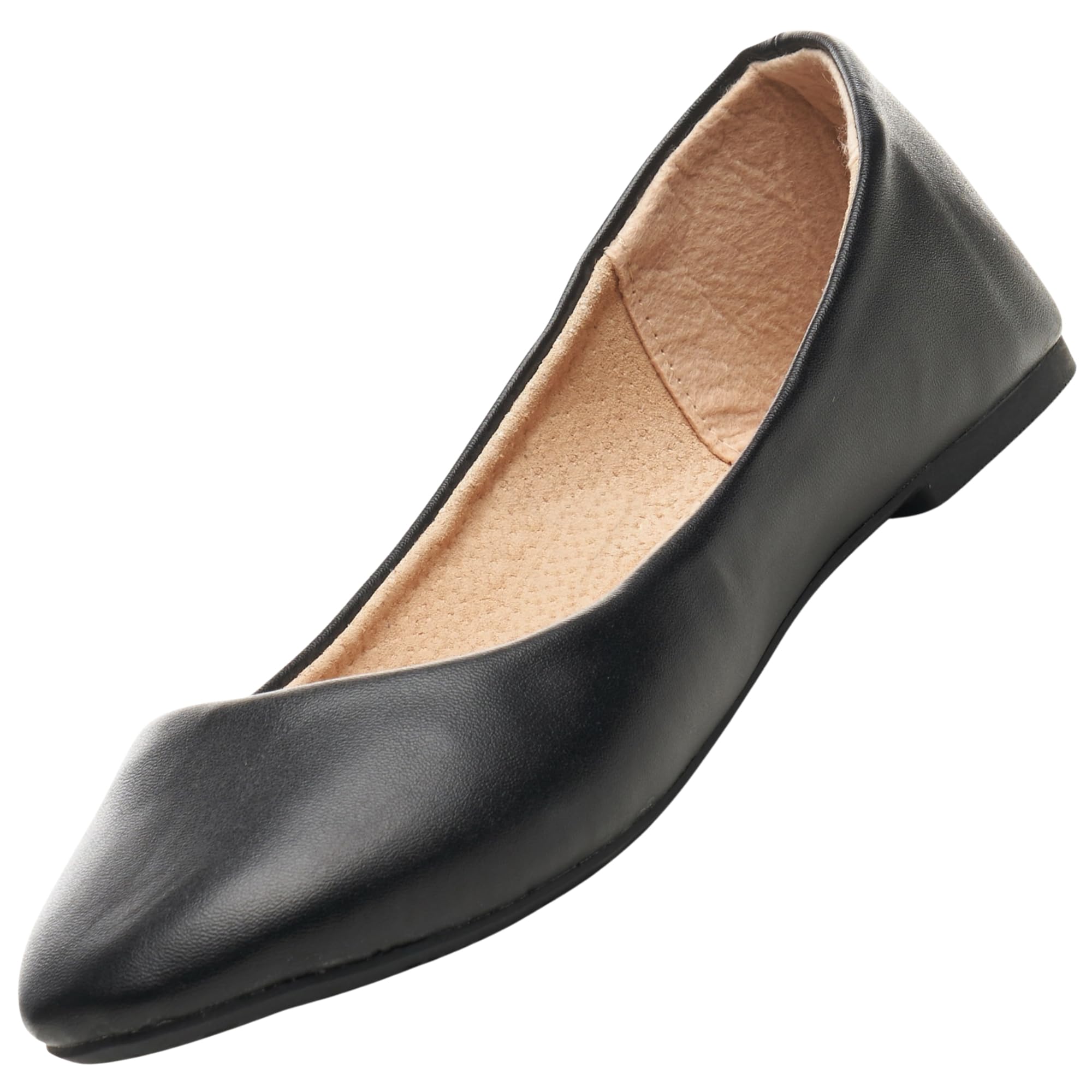 Womens Pierina Round Toe Ballet Flats