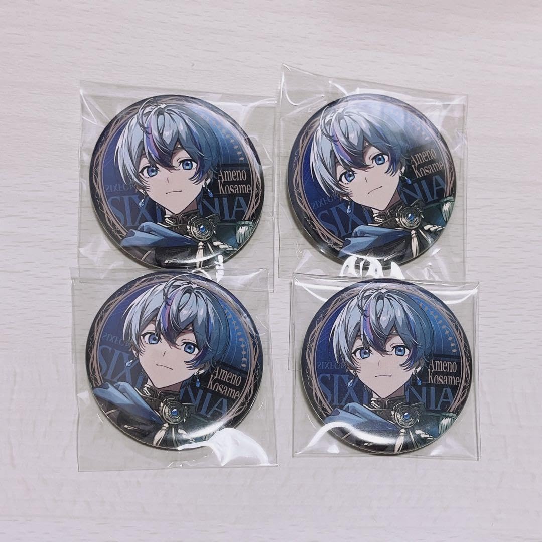 雨乃こさめ　こさめ　シクフォニ　ジグザグ　ソロ曲　缶バッジ シクフォニ SIXFONIA 雨乃こさめ 2Many 缶バッジ