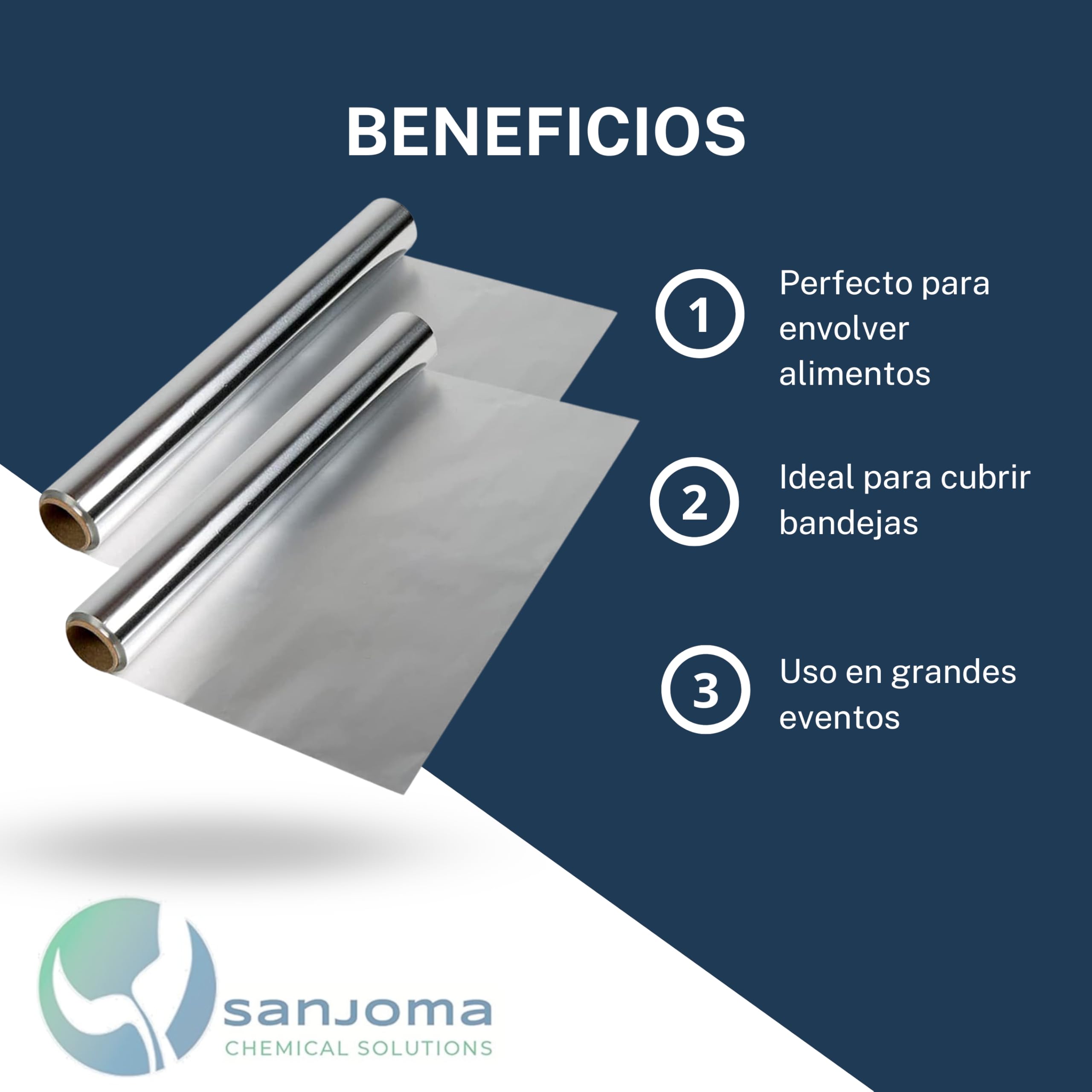 Papel de Aluminio Profesional - Papel Aluminio Cocina, Papel Aluminio 300 Metros, Papel Aluminio Peluqueria, Papel Mechas Peluqueria, Papel para Cocinas, Papel de Aluminio, Papel Plata (6, 300 m)