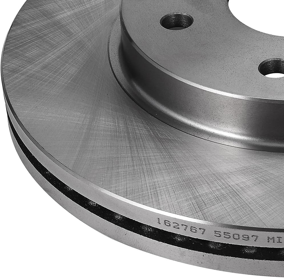 SCITOO Disc Brake Rotors Kits 55097 Front Vented Brake Rotors Fit For Cadillac For Escalade 2007-2019,For Cadillac For Escalade ESV 2007-2019,For Cadillac For Escalade EXT 2007-2013