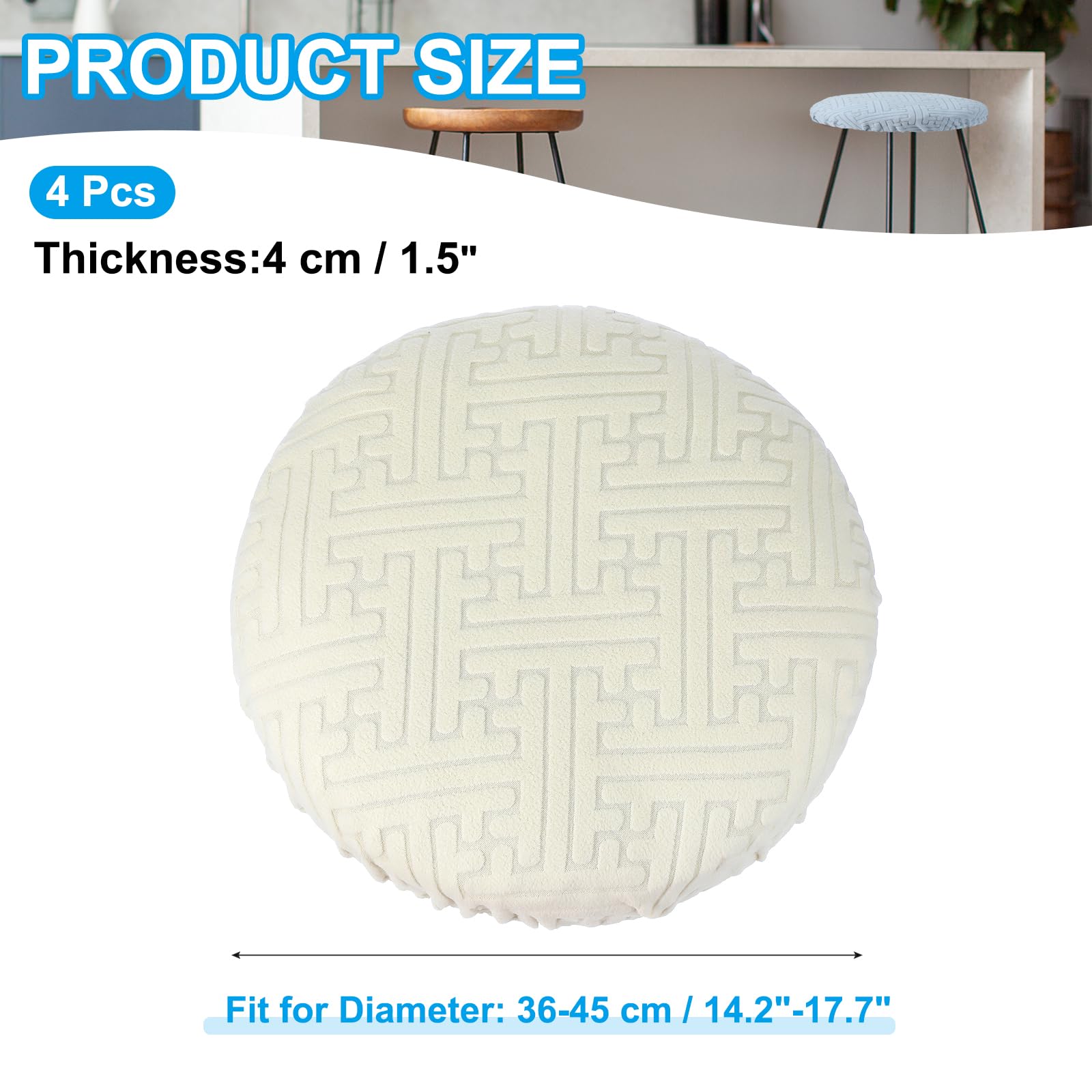 PATIKIL Stool Covers Round - Image 2