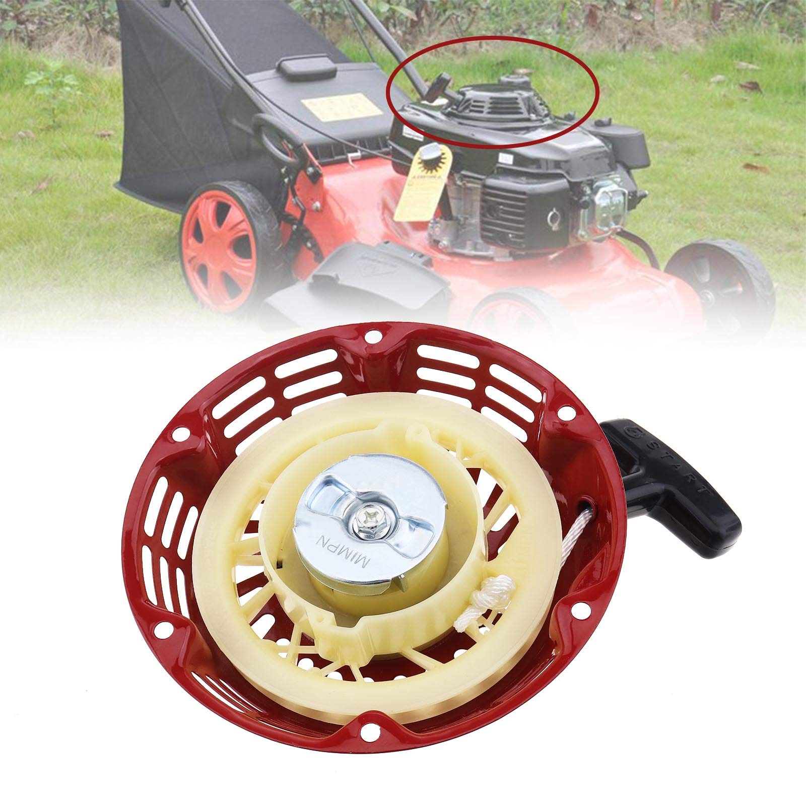 EMSea Vergaser Service Kit Kompatibel mit Honda GX140 GX160 GX200 (Vergaser, Dichtungen, Rückstoßstarter, Zündspule, Zündkerze, Luftfilter und Stoppschalter)