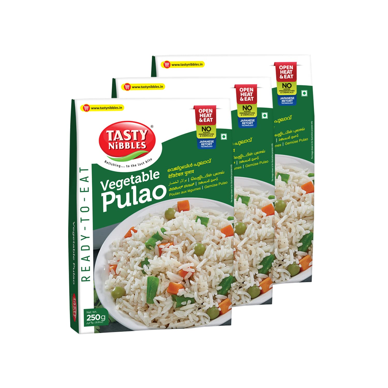 Tasty Nibbles Ready to Eat Veg Pulavu 250g x3(Pack of 3) (B08WRX3NH1) Amazon Price History, Amazon Price Tracker