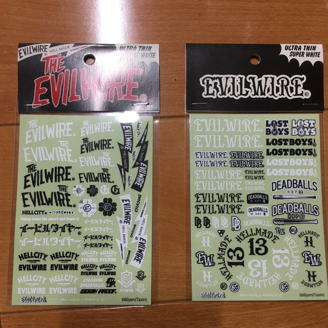 Amazon.co.jp: Mini 4WD Evil Wire Sticker : Toys & Games