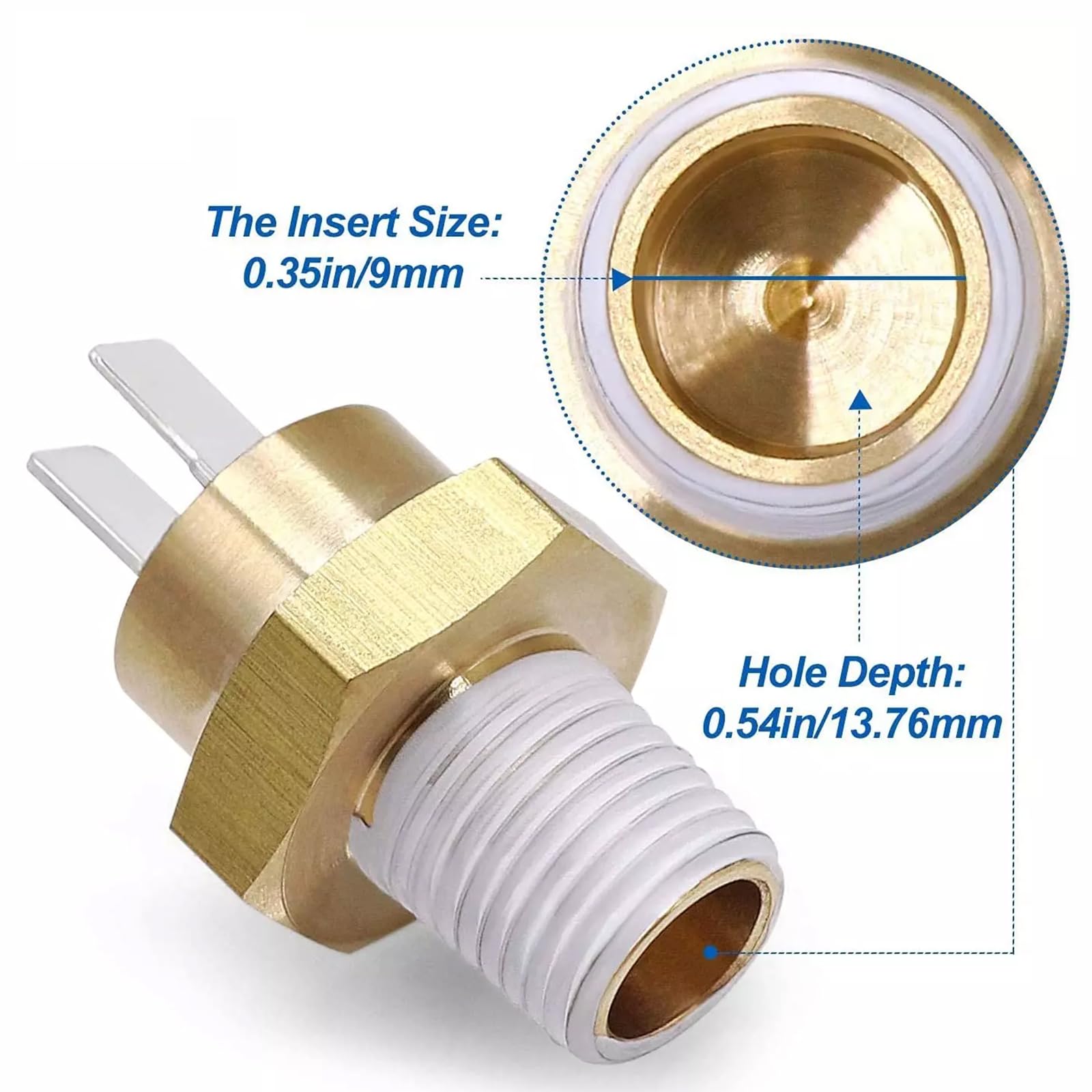 Sensores profesionales para calentador de piscina, parte de mantenimiento, control de temperatura, termistor para mantenimiento