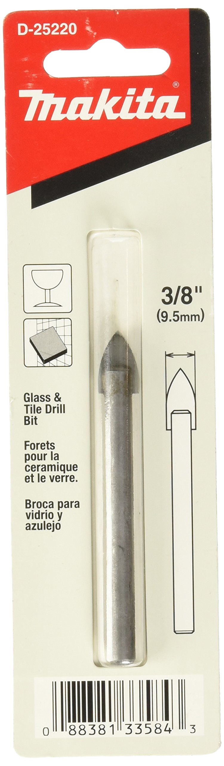 Makita D-05228 - Broca De Widia Para Mamposteria Y Piedra 3,0