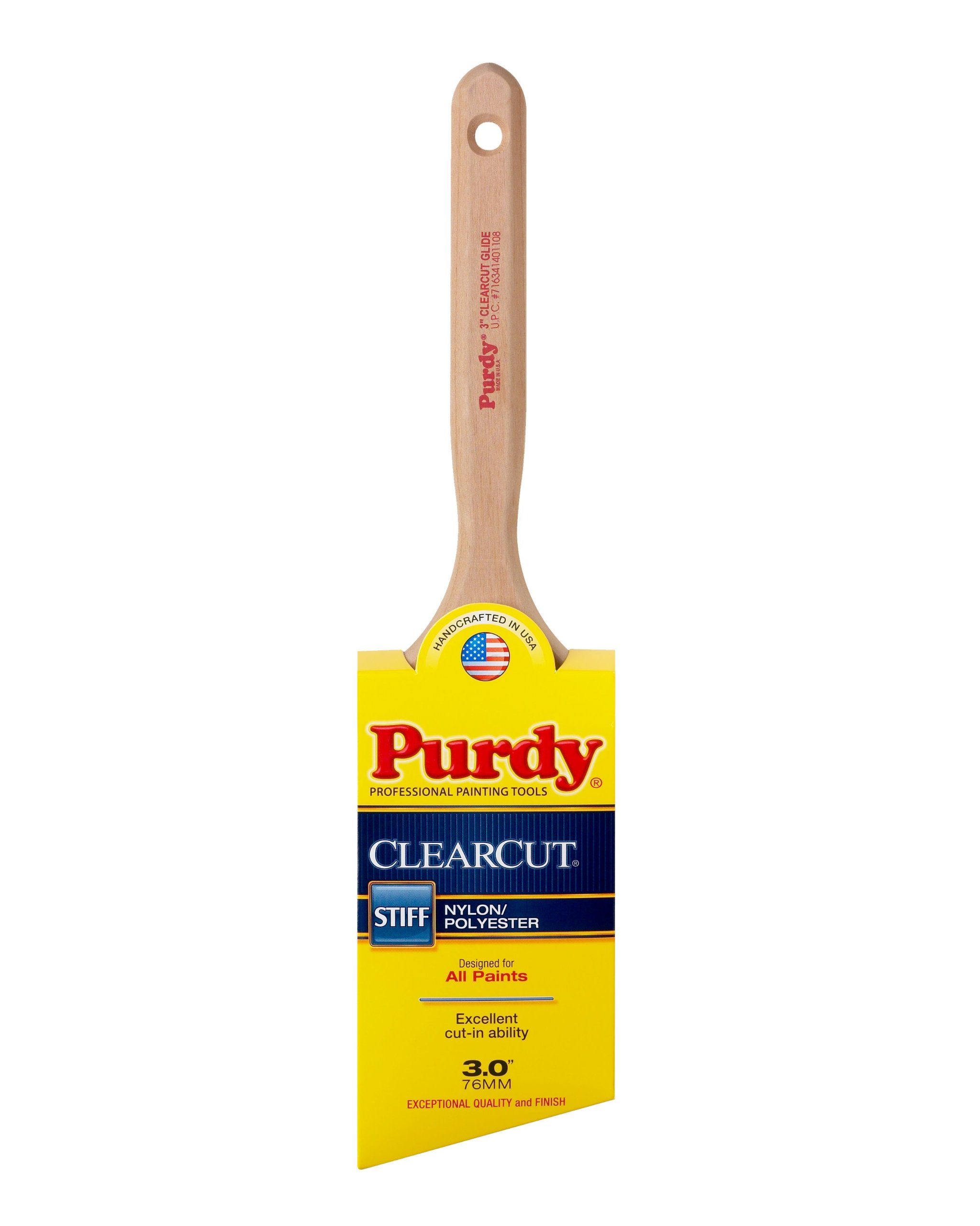 Purdy 144152130 Clearcut Açılı Trim Kaydırıcı Fırça, 7,62 cm, 6'lı Paket