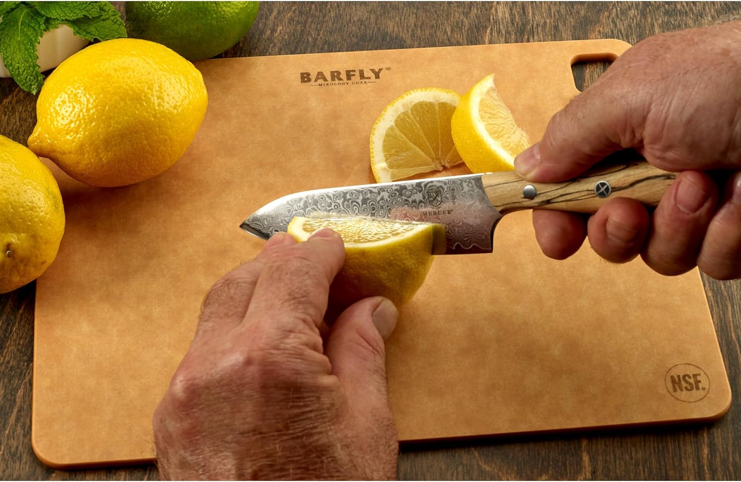 Bar Prep Cutting Board, 9-Inch x 6-Inch
