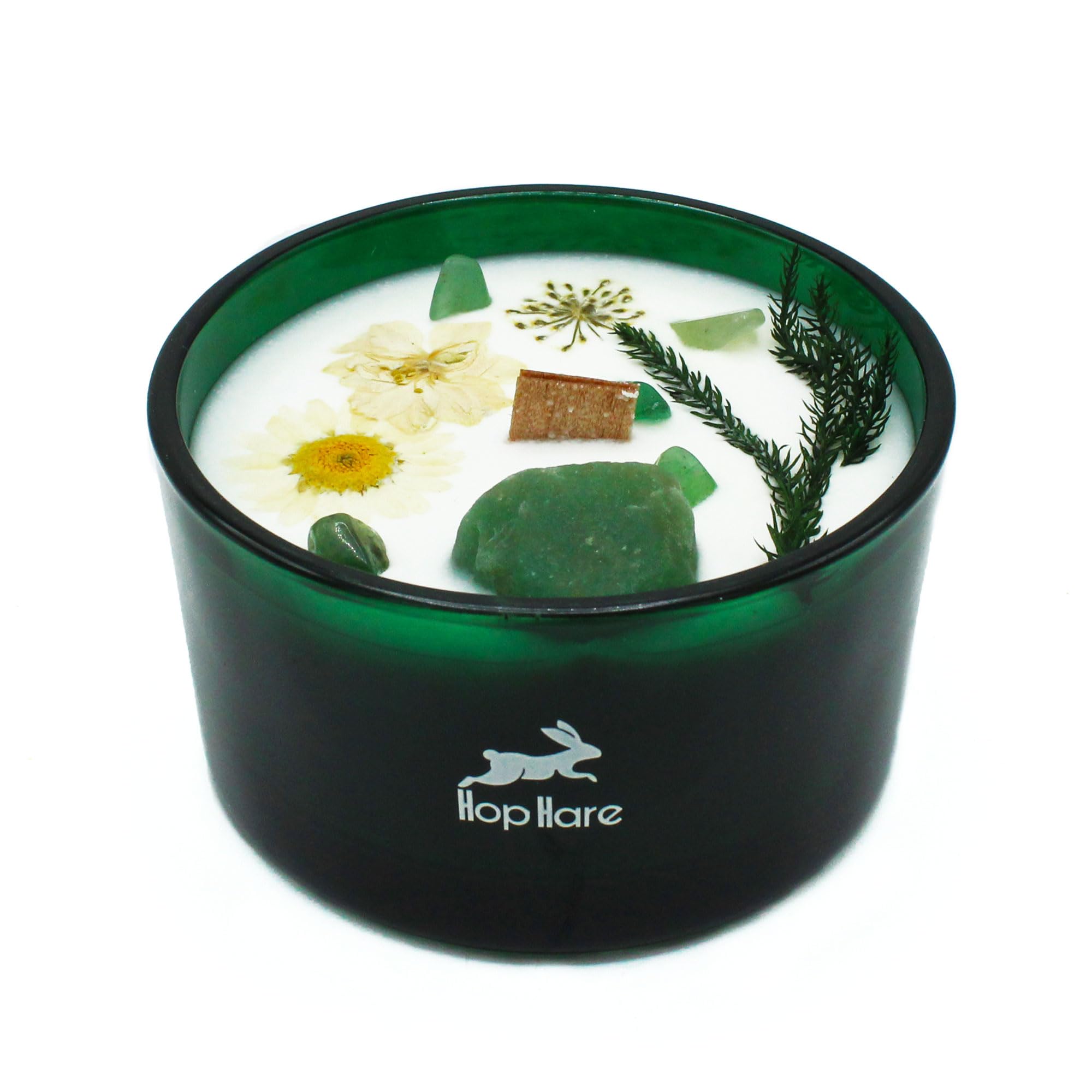 Hop Hare Crystal Magic Flower Candle The Magician Candle