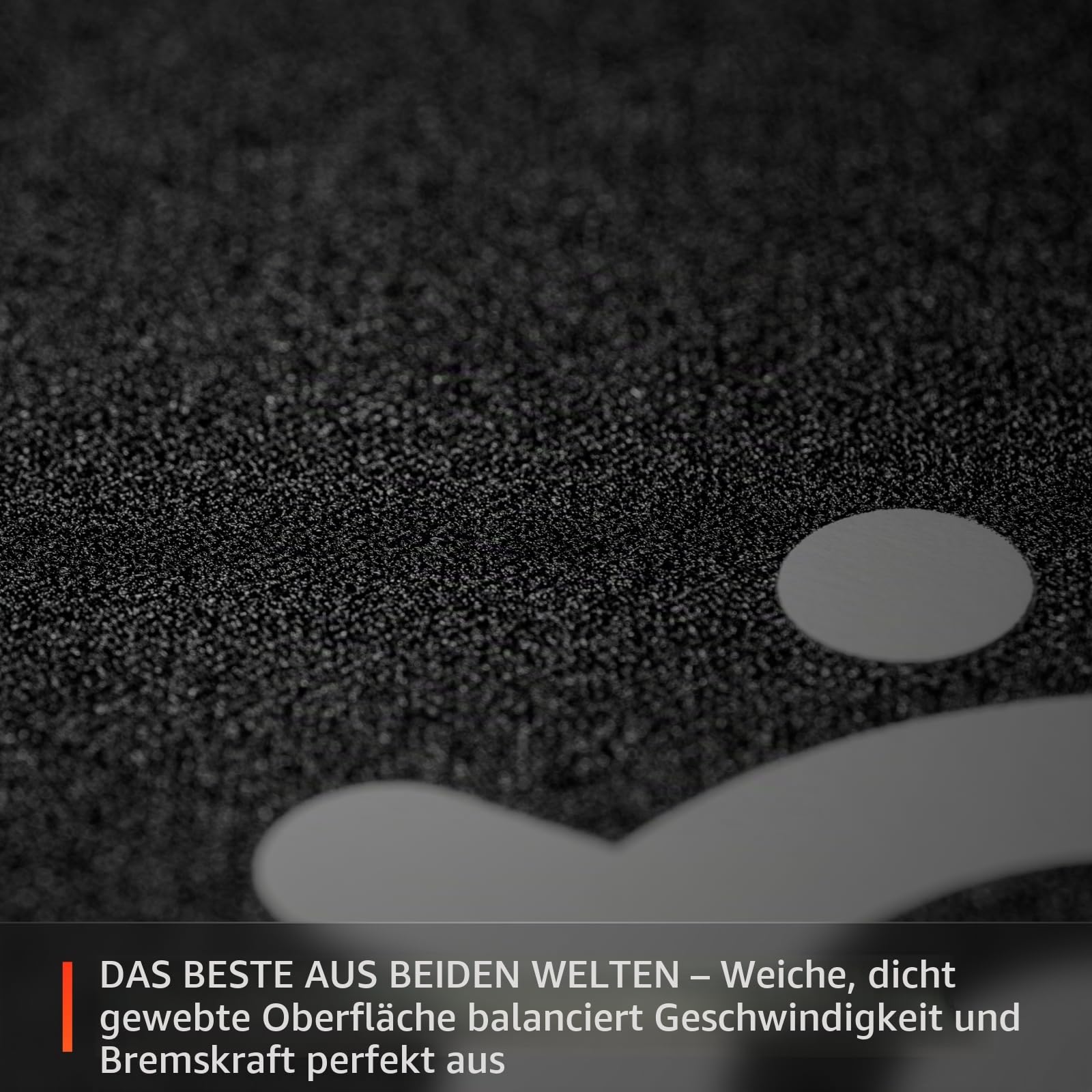 SteelSeries QcK XL Gaming-Mauspad Performance Balance 40 x 87,5 cm rutschfeste Neopren-Gummiunterseite