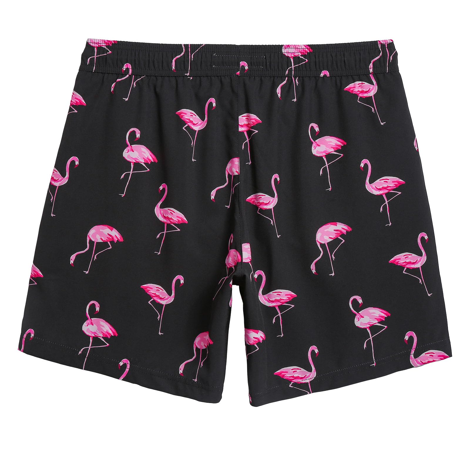 maamgic Costume da bagno da uomo da 17,8 cm, con fodera a compressione, con tasca con cerniera, costume da bagno per vacanze al mare