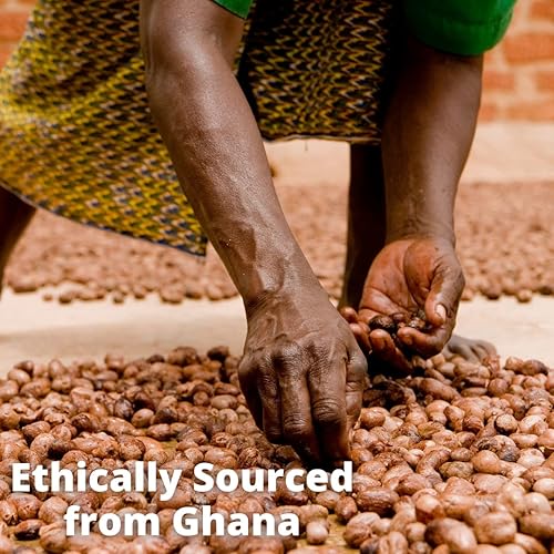 Miniatura 4 de Kyabo Manteca de karité africana cruda y sin refinar, 100% pura y cruda, de origen orgánico de África, amarillo de Ghana, haz mantequilla espumosa,