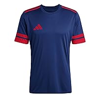 Adidas Homme SQUADRA25 Jersey Short Sleeve, Team Navy Blue 2/Team Power Red 2