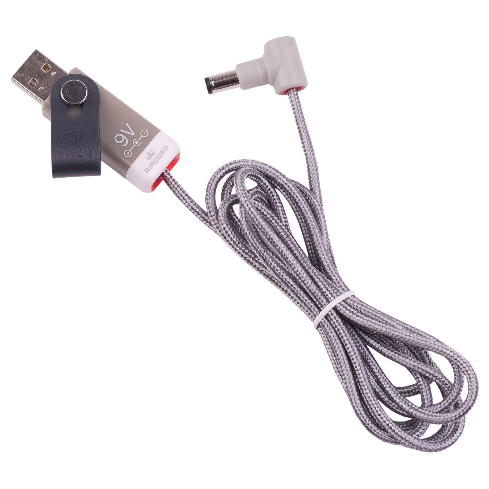 Amazon.com: myVolts Ripcord USB to 9V DC Power Cable Compatible