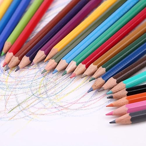 Miniatura 4 de Lápiz de color soluble en agua, 24 colores, pintura a mano, cepillo de estudiantes profesionales, material de pino